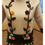 Vintage 3D Flower Fringe Hem Sweater - Fully Fashioned Tarrri - Size Medium