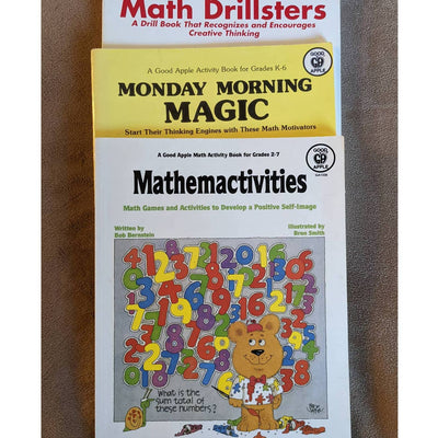 Good Apple Math Grade K-6, Mathemactivties Grade 2-7, Math Drillsters Grade 1-6