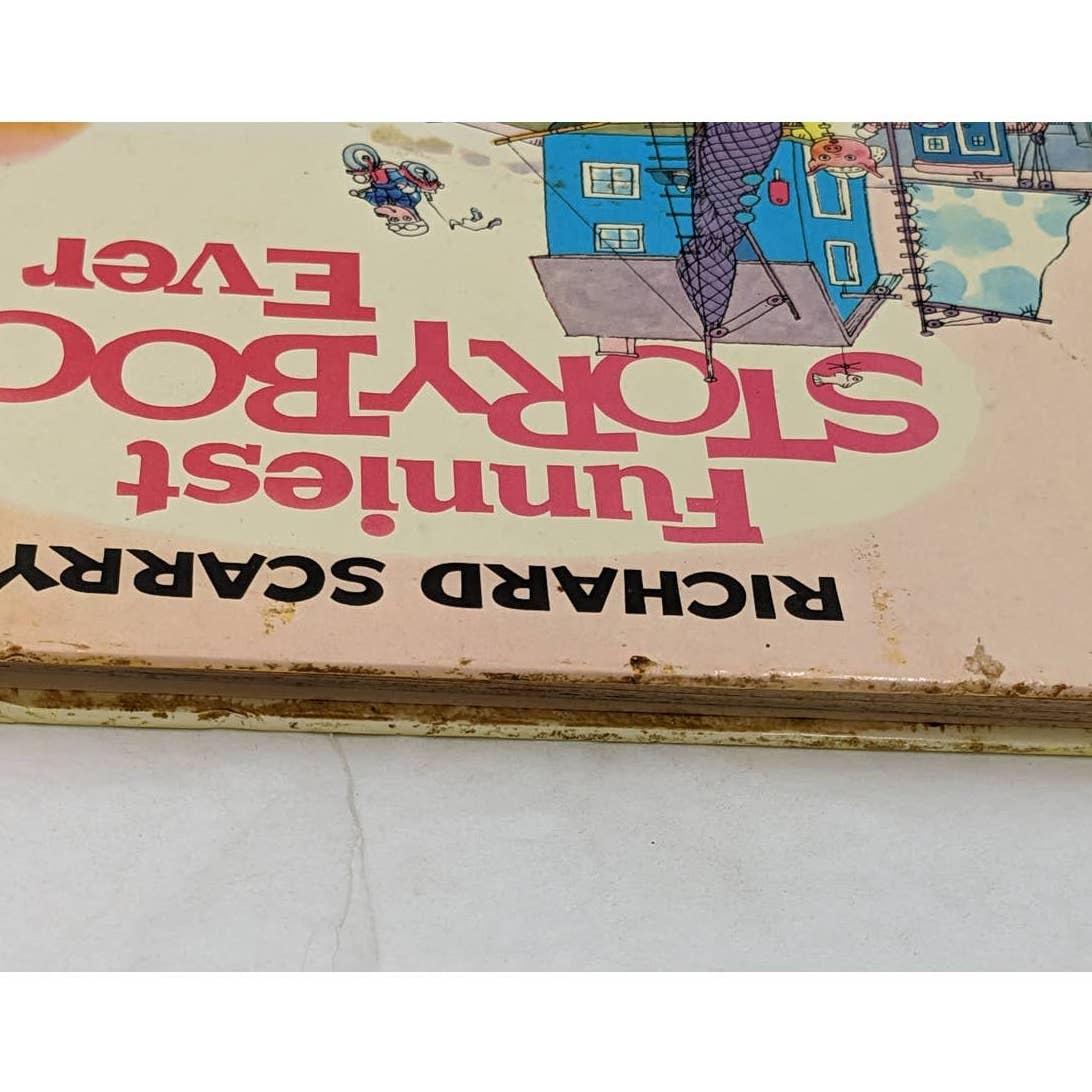 Richard Scarrys Funniest StoryBook Ever Vintage Childrens Bedtime Stories 1972