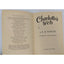 Charlotte's Web By E. B. White Vintage Childrens Novel Paperback 1972