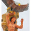 Southwestern Native American Style Indian Eagle Whitewater Ceramic Vintage 15"