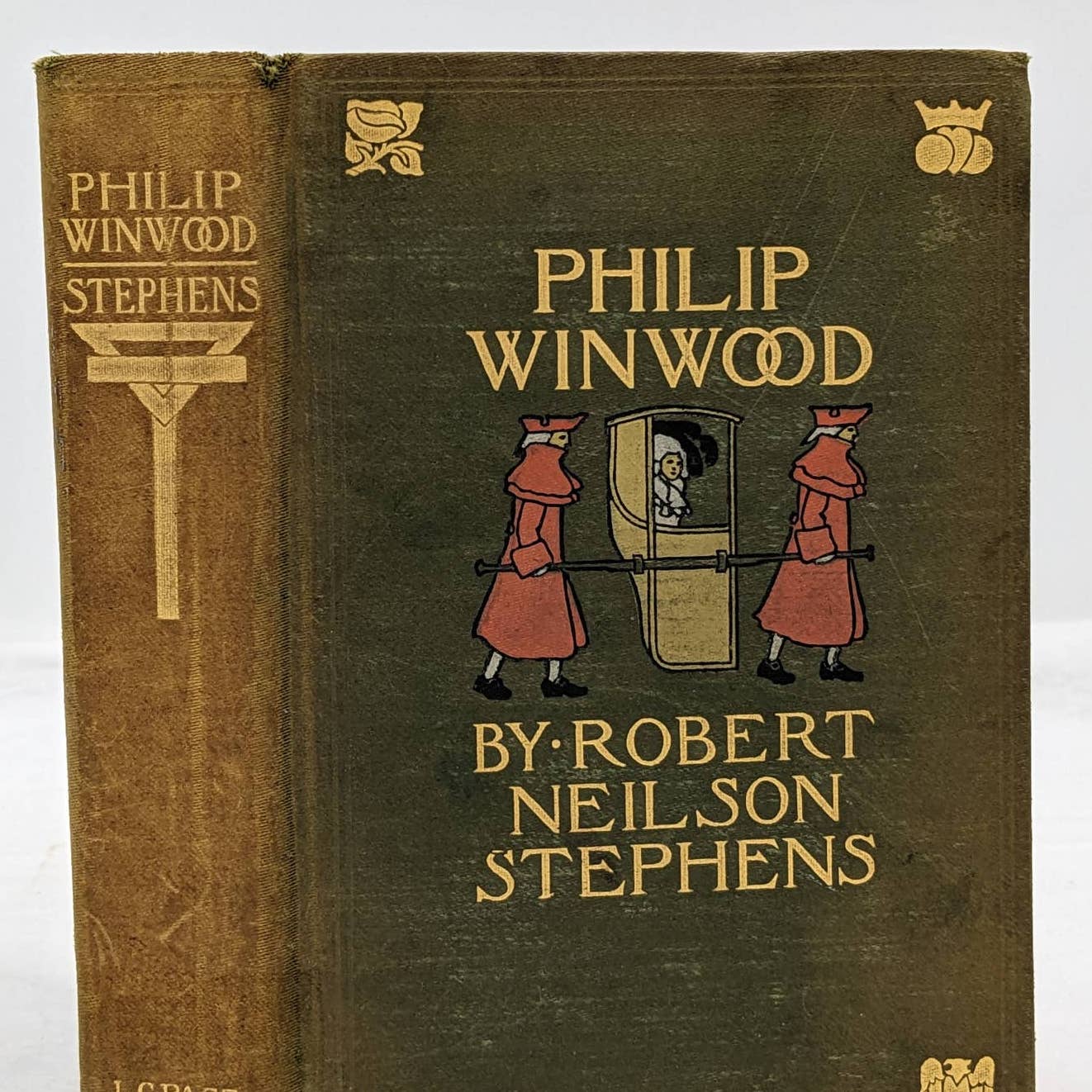 Philip Winwood By Robert Neilson Stephens Antique Antiquarian Novel 1900