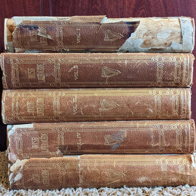 Antiquarian 1904 Irish Literature By Justin McCarthy Set of 5 Vol 1-10 Limited