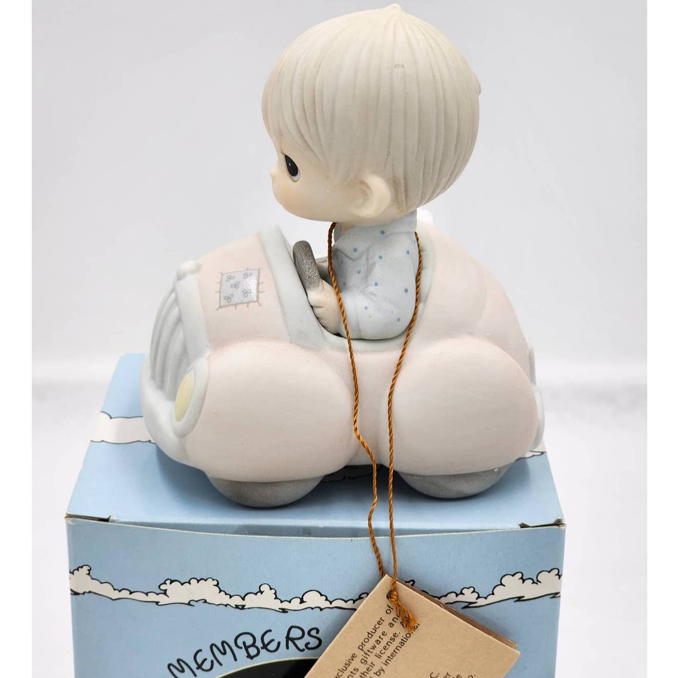 Precious Moments I'm Following Jesus 1986 Members Only PM-862 Vintage Box Tags