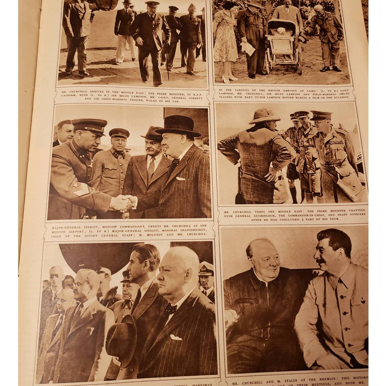 Illustrated London News Aug 29 1942 Raid Dieppe Daimler ad Focke-Wulf Churchill