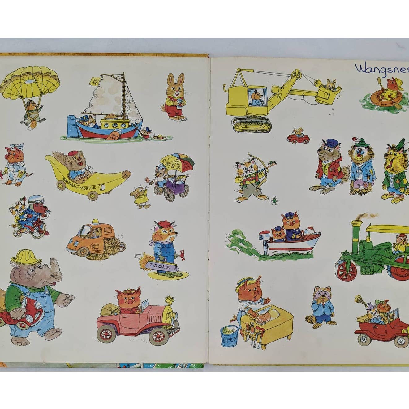 Richard Scarrys Funniest StoryBook Ever Vintage Childrens Bedtime Stories 1972
