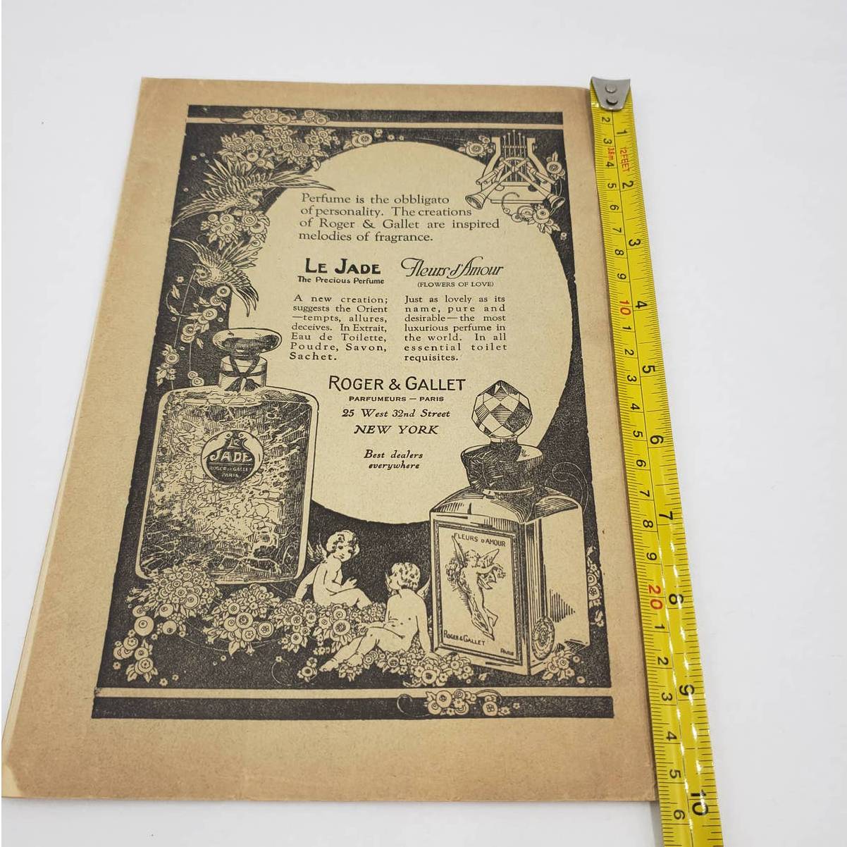 Chicago Civic Opera Libretto Fred Rullman IL TROVATORE Gallet Le Jade Perfume Ad