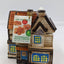 Vintage CIB Ceramic House Victorian Holiday Cookie Jars Canister Israel Set of 2