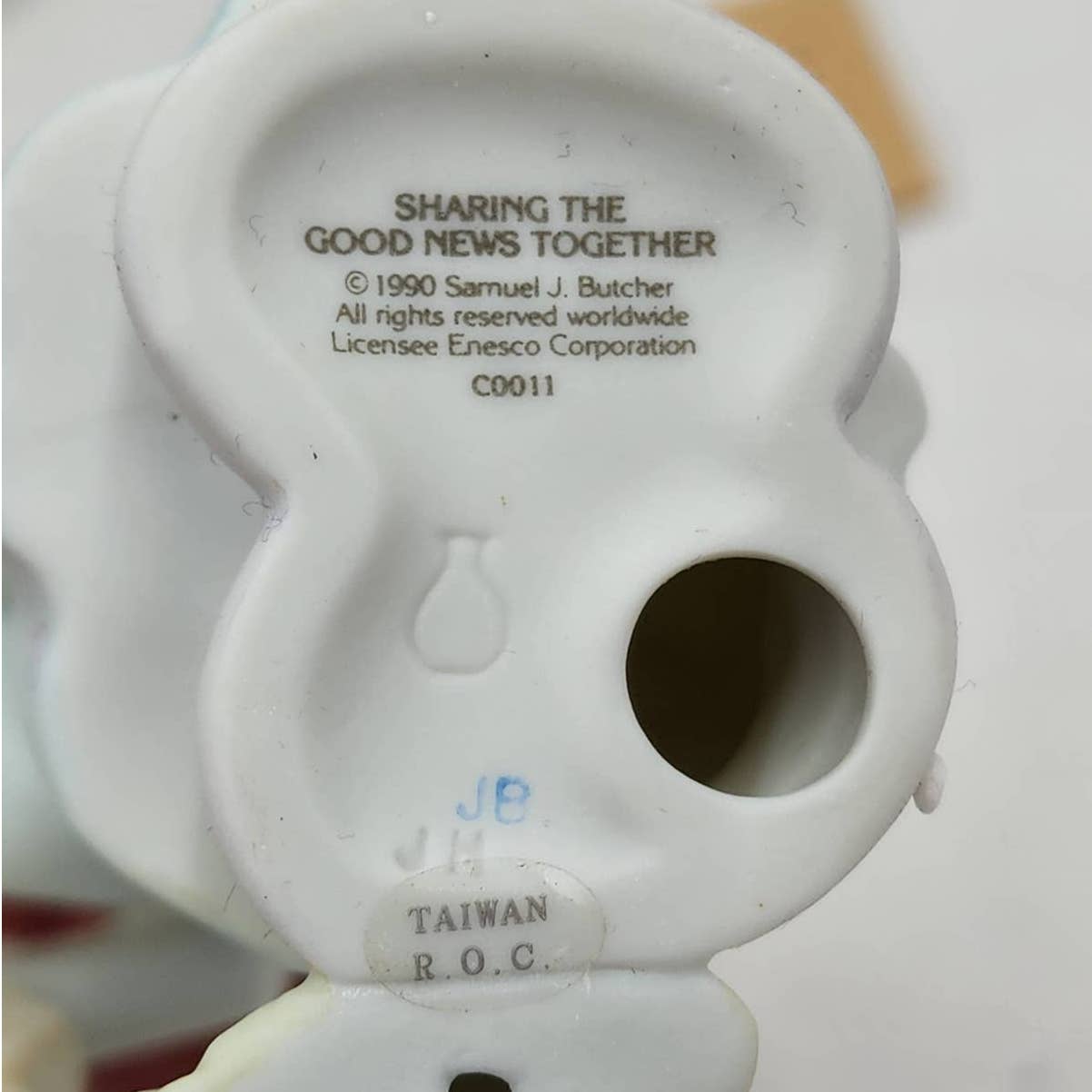 Precious Moments Fan Special 1990 Sharing The Good News Together 1991 Box & Tags