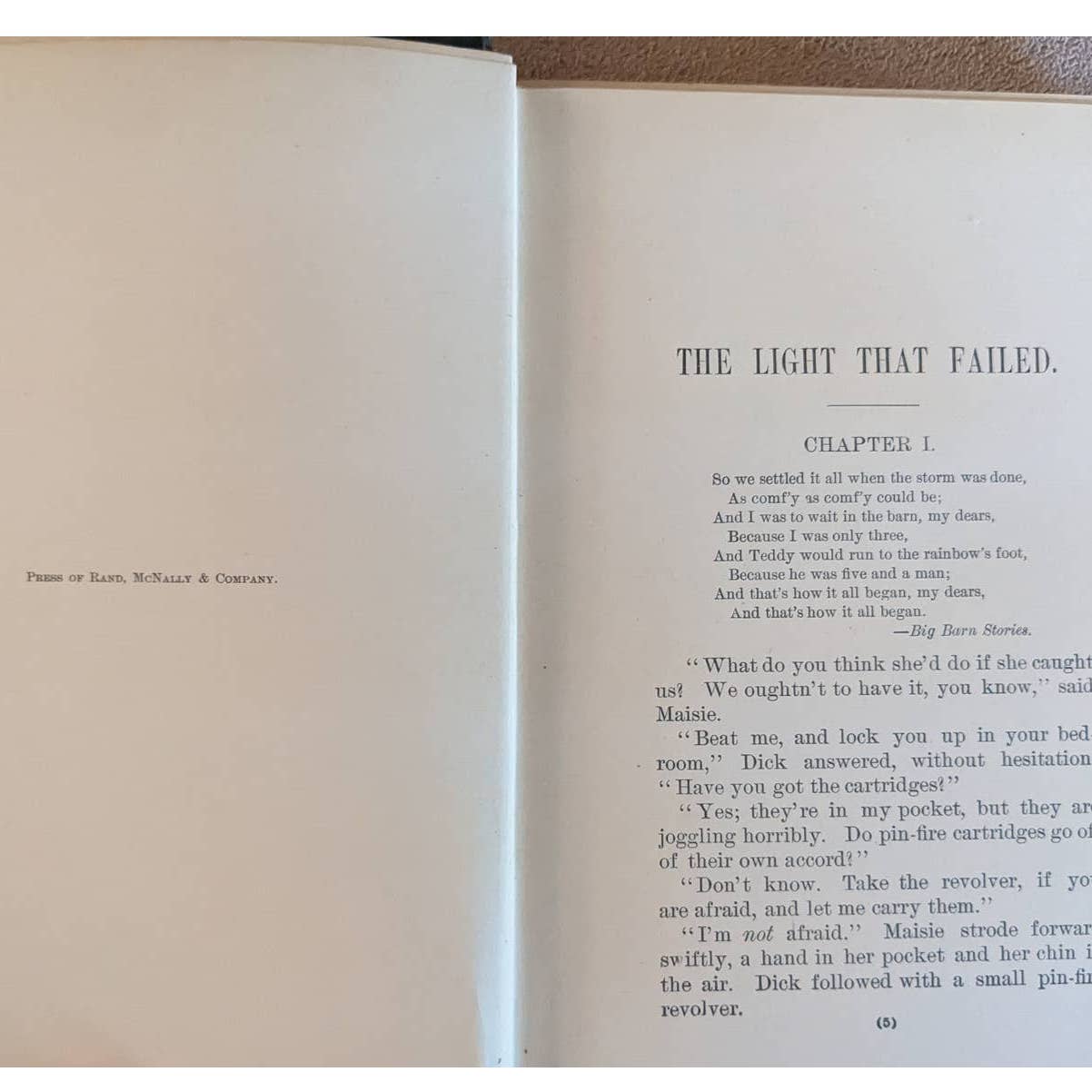 Vintage The Light That Failed Rudyard Kipling ACME Library Kipling First Novel