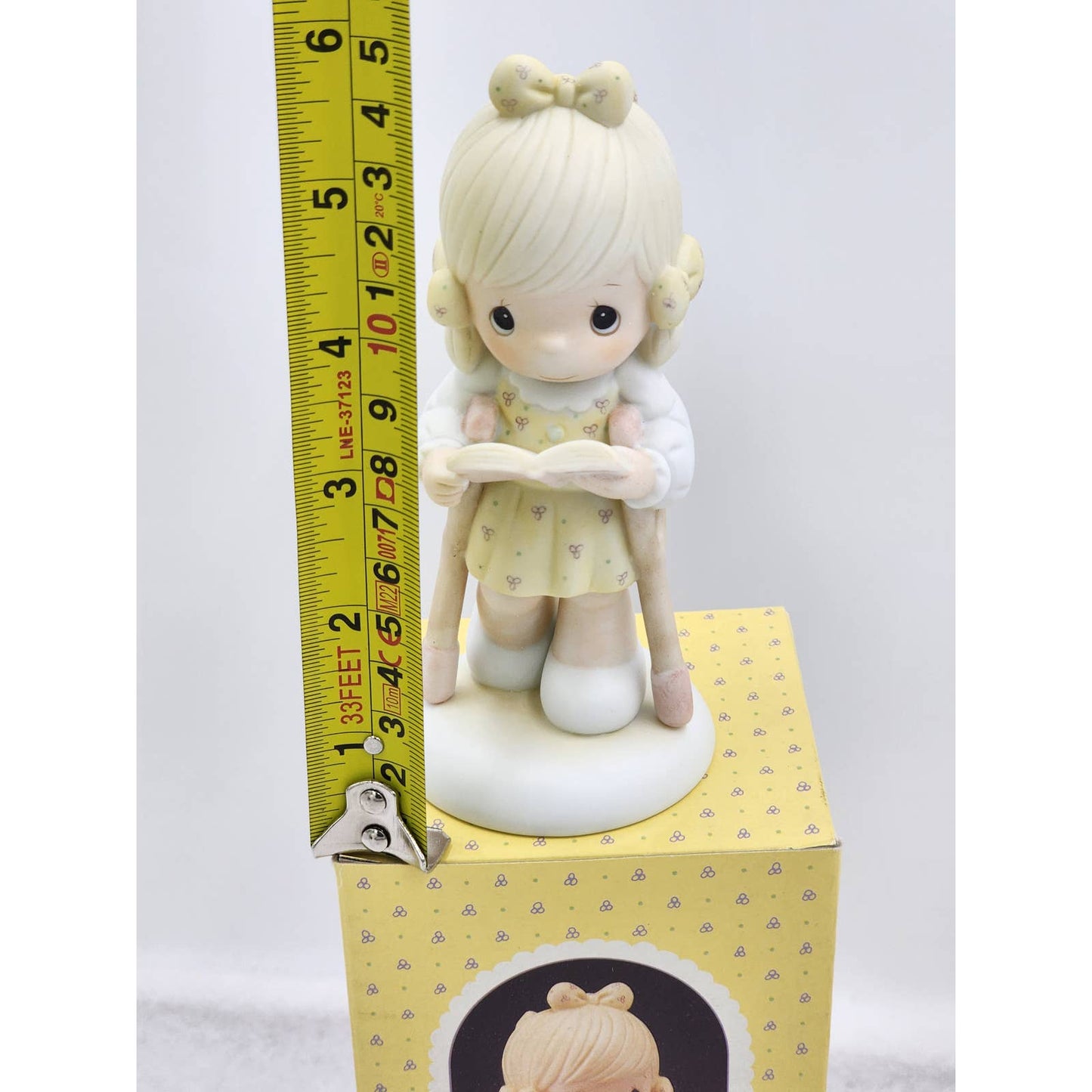 Precious Moments He Walks With Me 107999 Easter 1987 Special Edition Box Tags