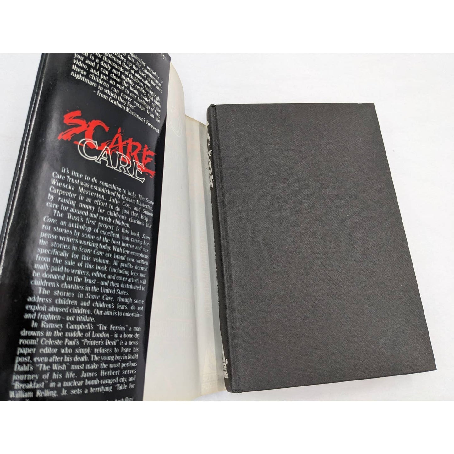 Scare Care By Graham Masterton Horror Anthology 37 Horror Stories Vintage 1989