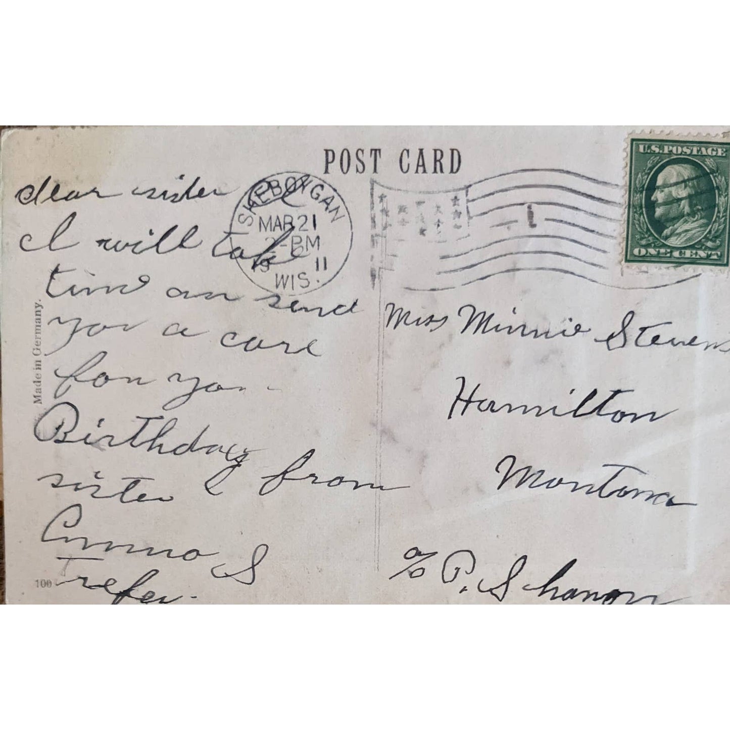 C1902-1912 Antique Postcard Lot 20+ Happy Birthday Greetings Best Wishes