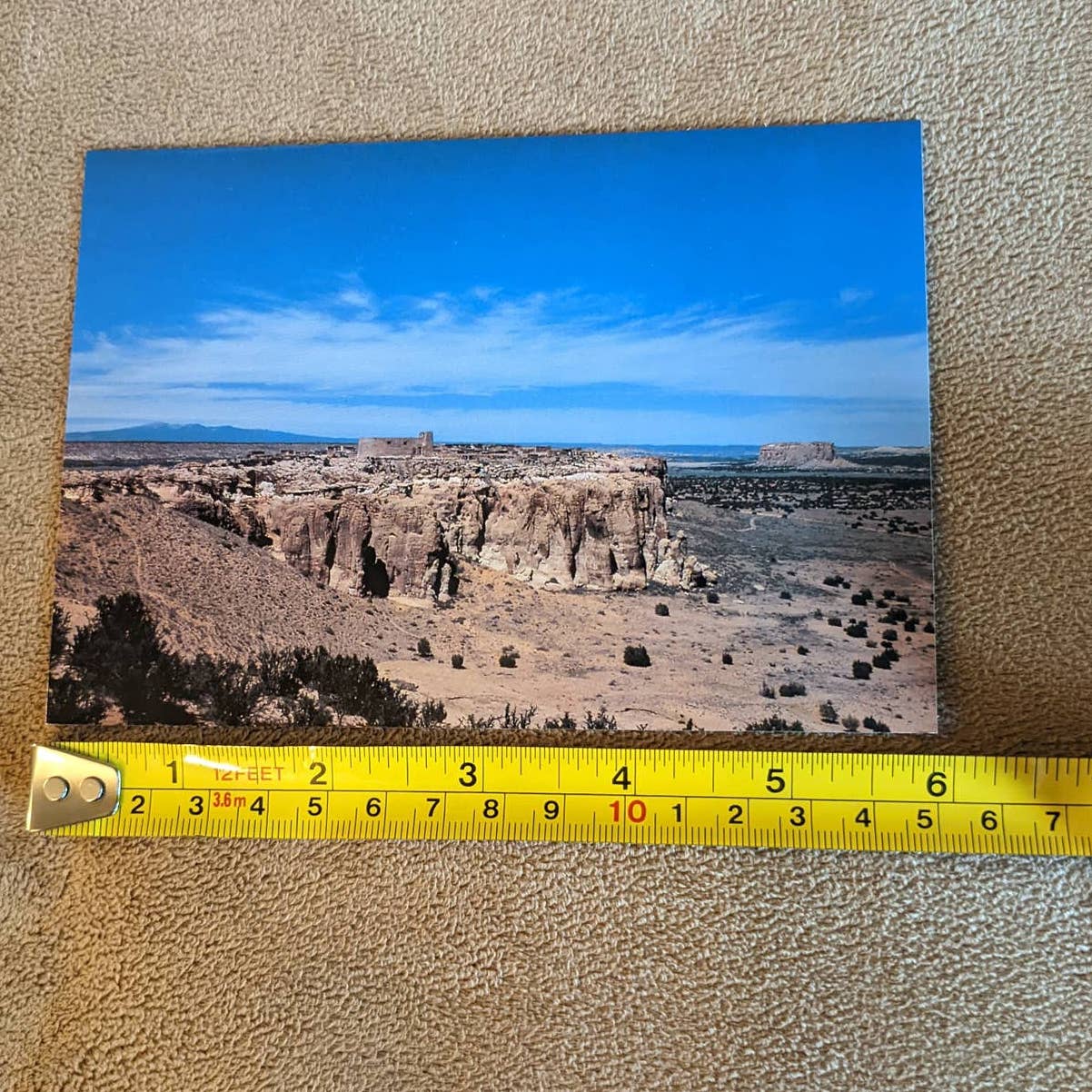 Sky City Pueblo of Acoma New Mexico Enchanted Mesa Rain Waterholes Postcards