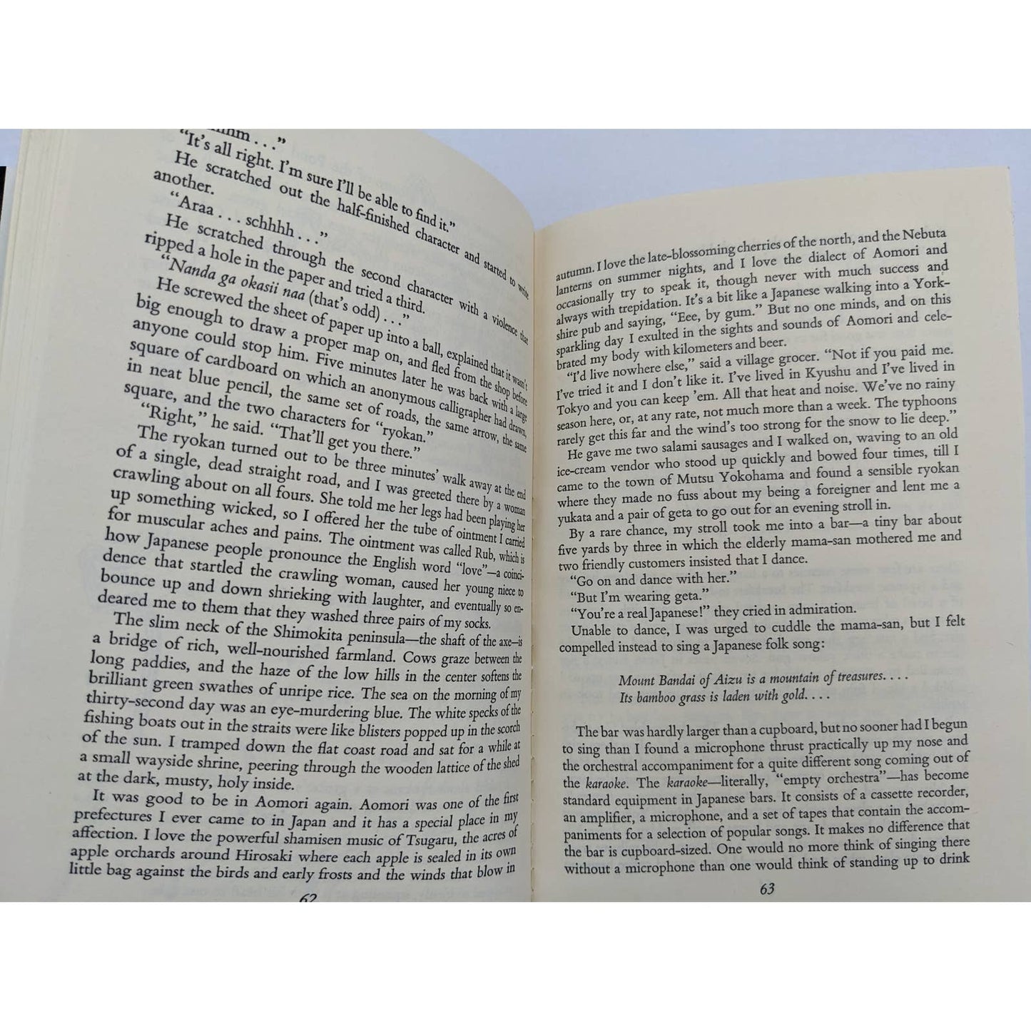 Roads To Sata A 2000-Mile Walk Through Japan By Alan Booth Travel Vintage 1985