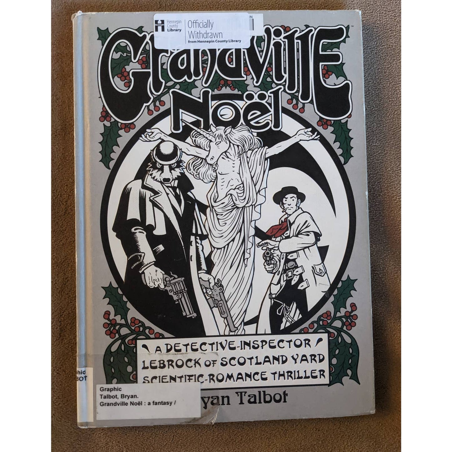 Grandville Noel A Fantasy Book By Bryan Talbot Dark Horse Comics Graphic Novel