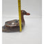 Vintage Duck Mexico Folk Art Pottery Floral Design