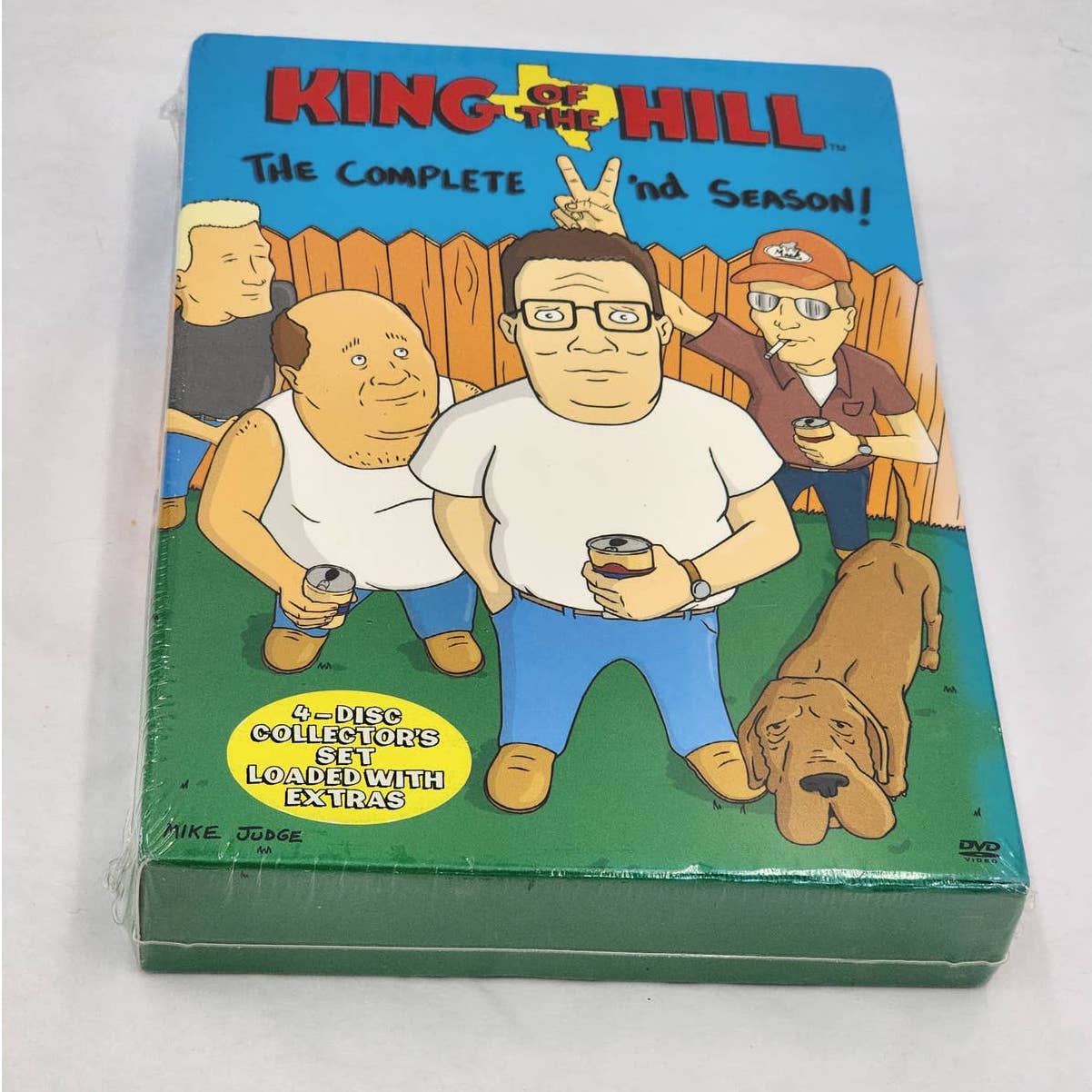 King of the Hill Complete Second Season 2 Collectors Set (DVD 4 Disc) NEW  SEALED