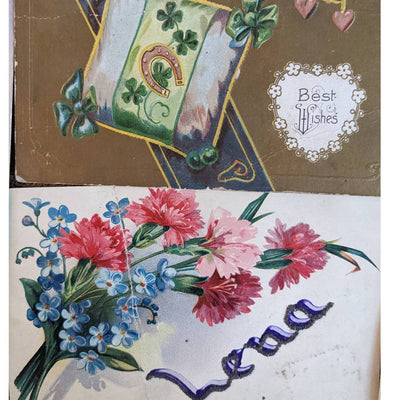 C1902-1912 Antique Postcard Lot 20+ Happy Birthday Greetings Best Wishes