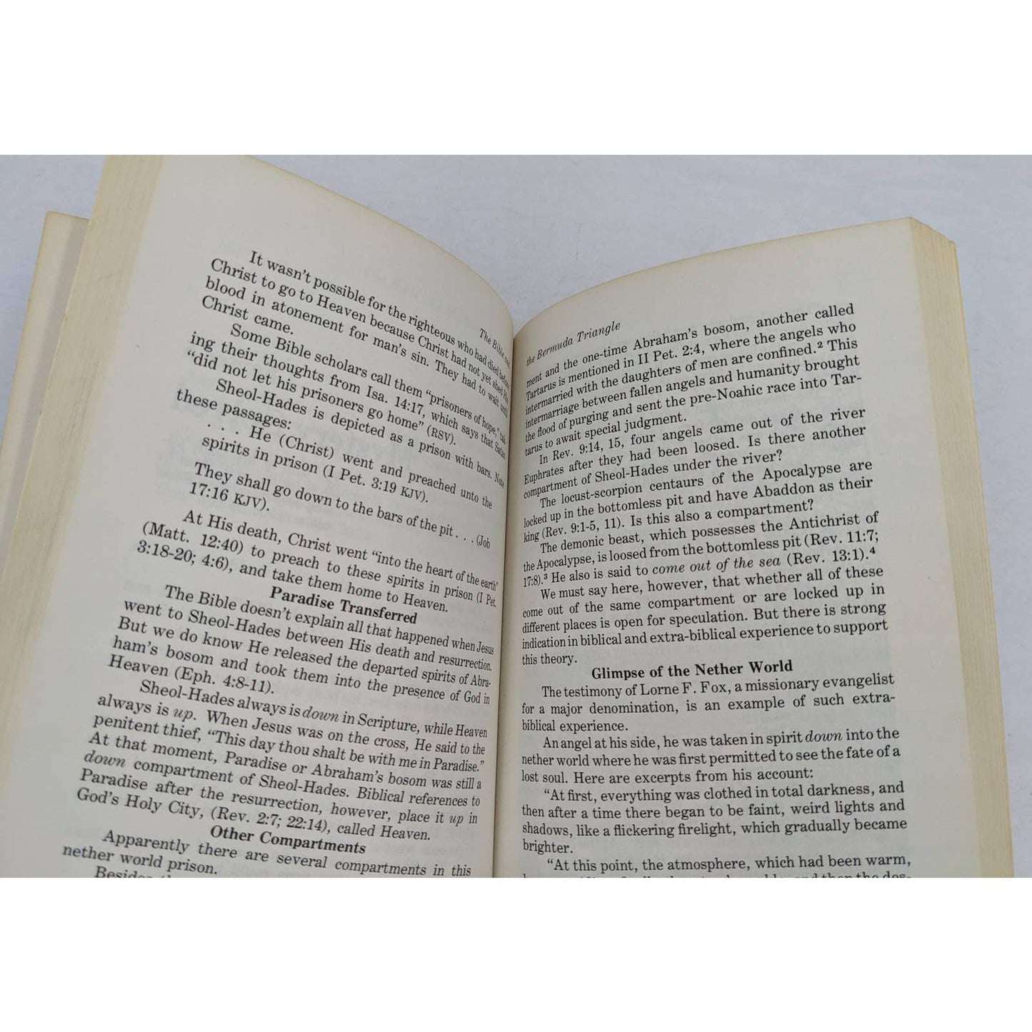 Bible And Bermuda Triangle By George Johnson Don Tanner Vintage Paperback 1973