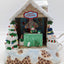 Trim A Home Santa Workshop Ceramic Action Musical Box Tested and Works