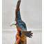 Southwestern Native American Style Indian Eagle Whitewater Ceramic Vintage 15"