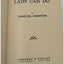 Lady Can Do By Samuel Merwin Vintage A Murder Mystery Novel Early Printing 1929