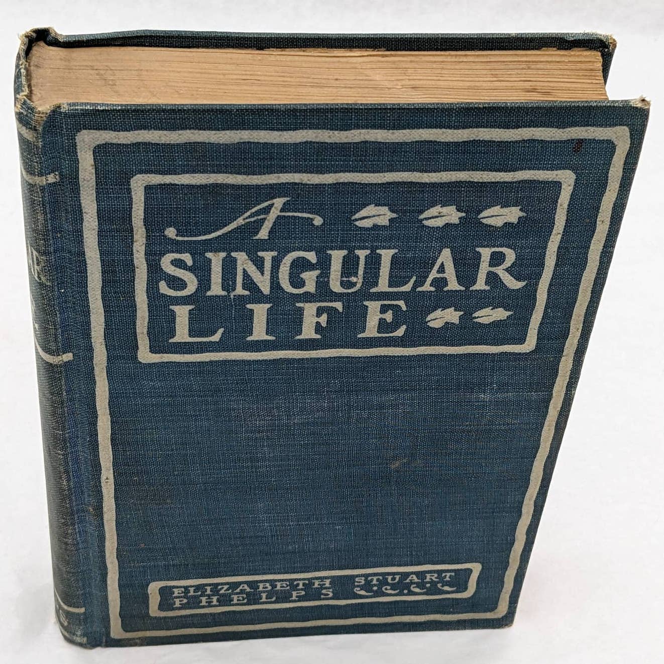 A Singular Life By Elizabeth Stuart Phelps Ward Antiquarian Novel 1901